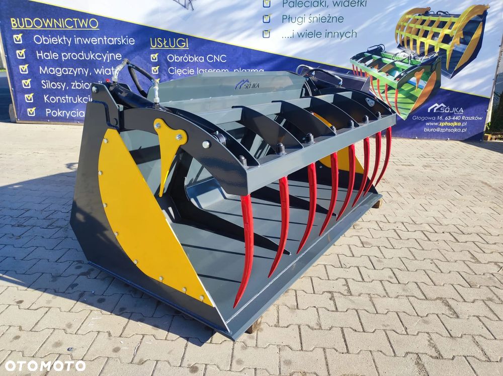 OKAZJA! RATY 0%! Łyżko-krokodyl do ładowarki 240 cm - JCB, manitou, merlo, matbro - 1
