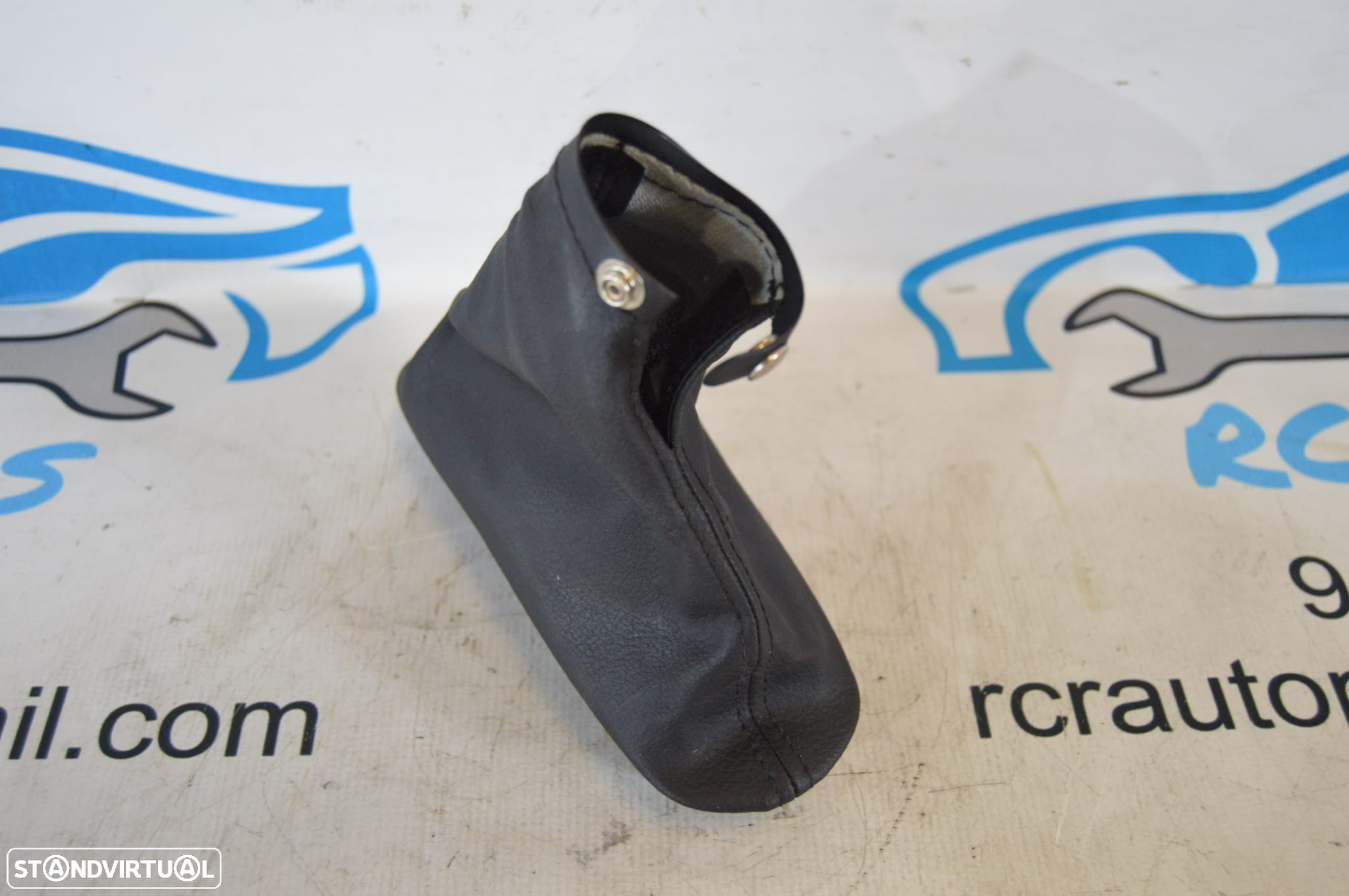 FORRO PELE INTERIOR TRAVAO MAO ALAVANCA MANUAL MANÍPULO MOCA MANETE ORIGINAL ALFA ROMEO MITO 955 - 3