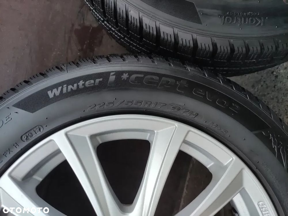 225/55R17 97H Opony Zimowe Zima HANKOOK WINTER I*CEPT EVO2 EVO 2 7,5mm Legnica ALU-RAD 225/55 - 9