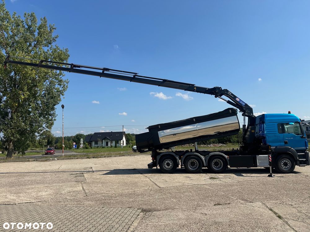 MAN TGS 32.480 8x4 WYWROTKA. HDS. HMF 3220 K6 - 4
