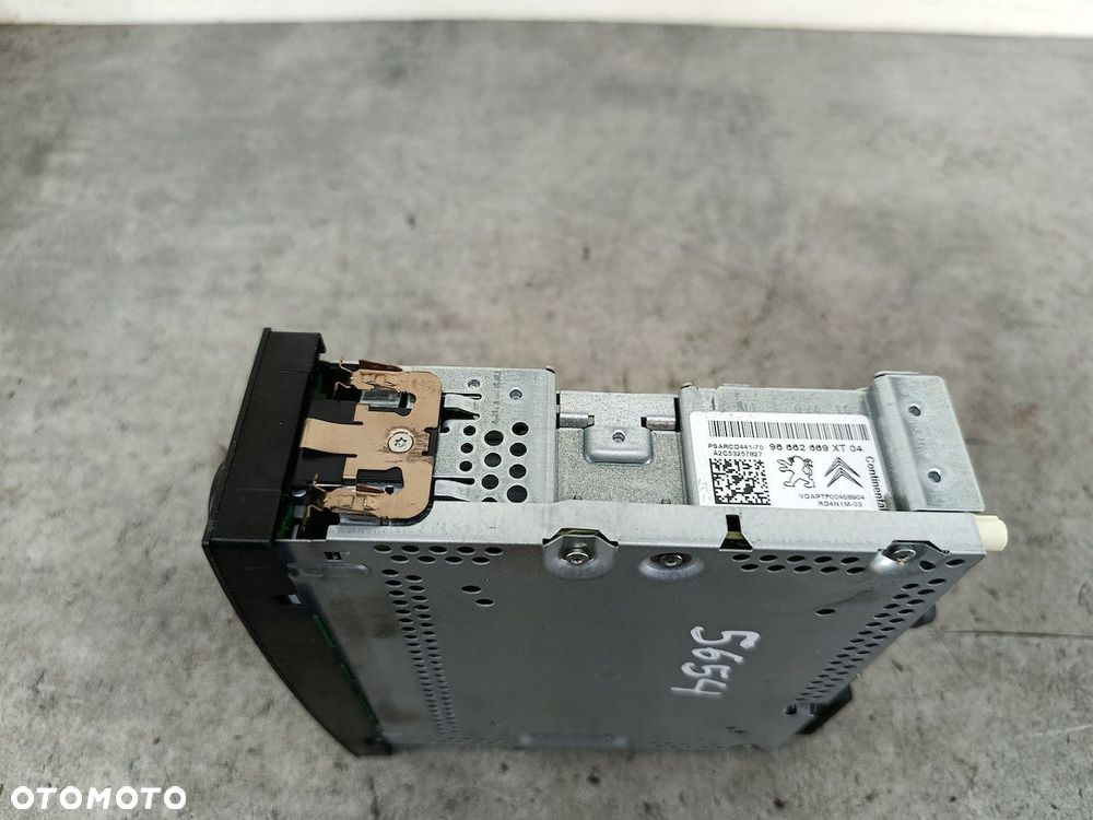 RADIO FABRYCZNE CITROEN C3 II 96662669XT  A2C5357827 CONTINENTAL - 6