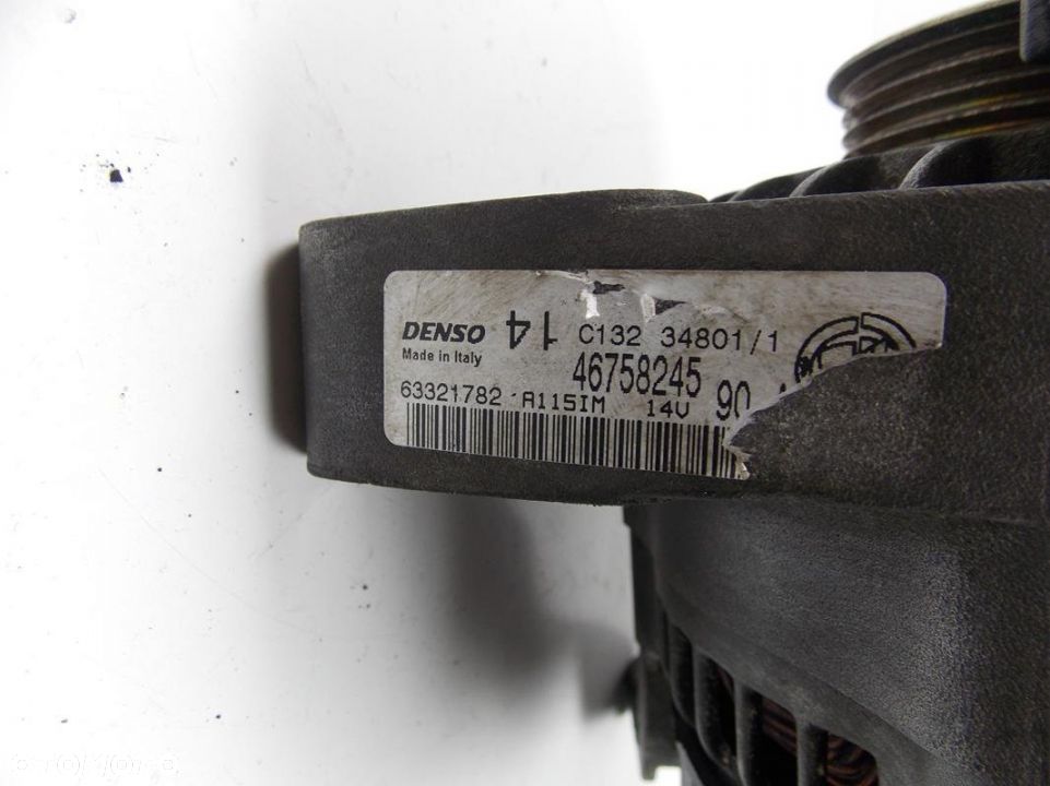 ALTERNATOR FIAT PUNTO II 1.2 16V 46758245 - 2