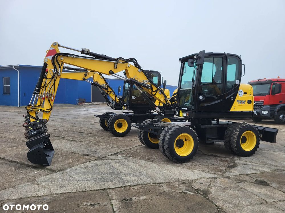 Yanmar B 75 W 8500kg spr z Niemiec Powertilt 2 x łyżka - 3