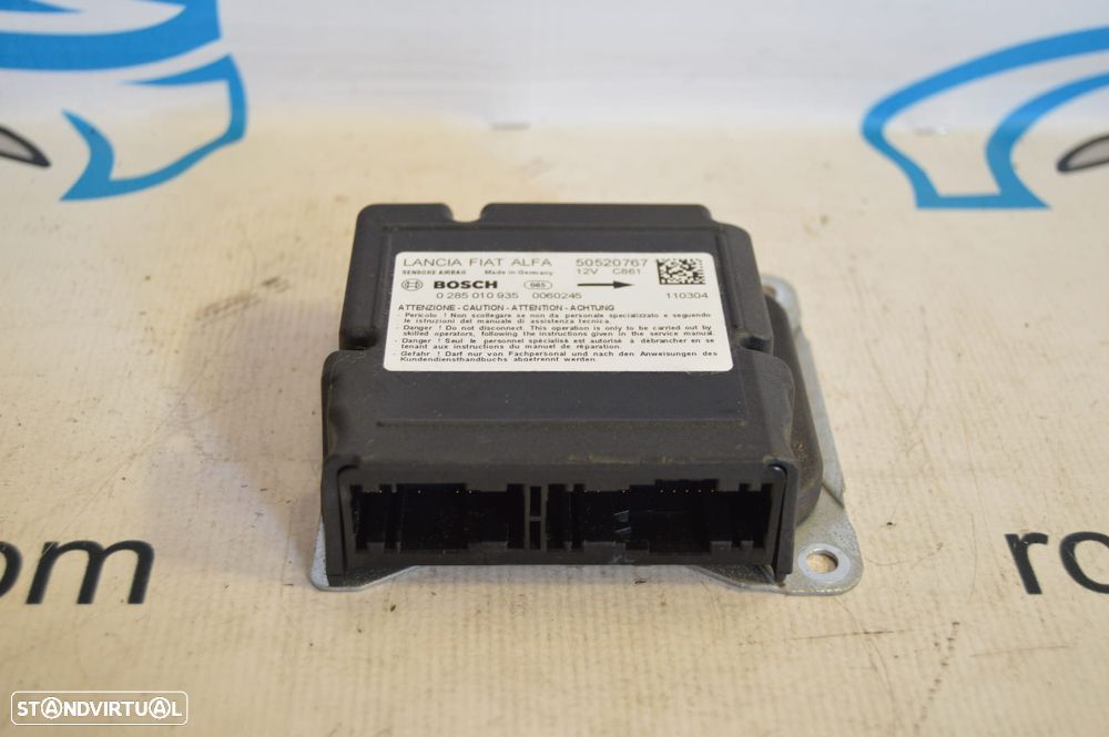 CENTRALINA ECU SENSOR AIRBAG BOSCH 0285010935 50520767 ALFA ROMEO GIULIETTA 940 1.6 JTDM 105CV 940A3000 - 1