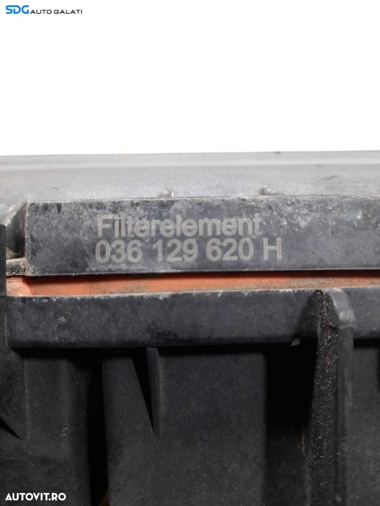 Carcasa Filtru Aer Volkswagen Golf 5 1.6 CCSA BSF BGU BSE 2004 - 2008 Cod 036129611CD 036129620H [N0852] - 6