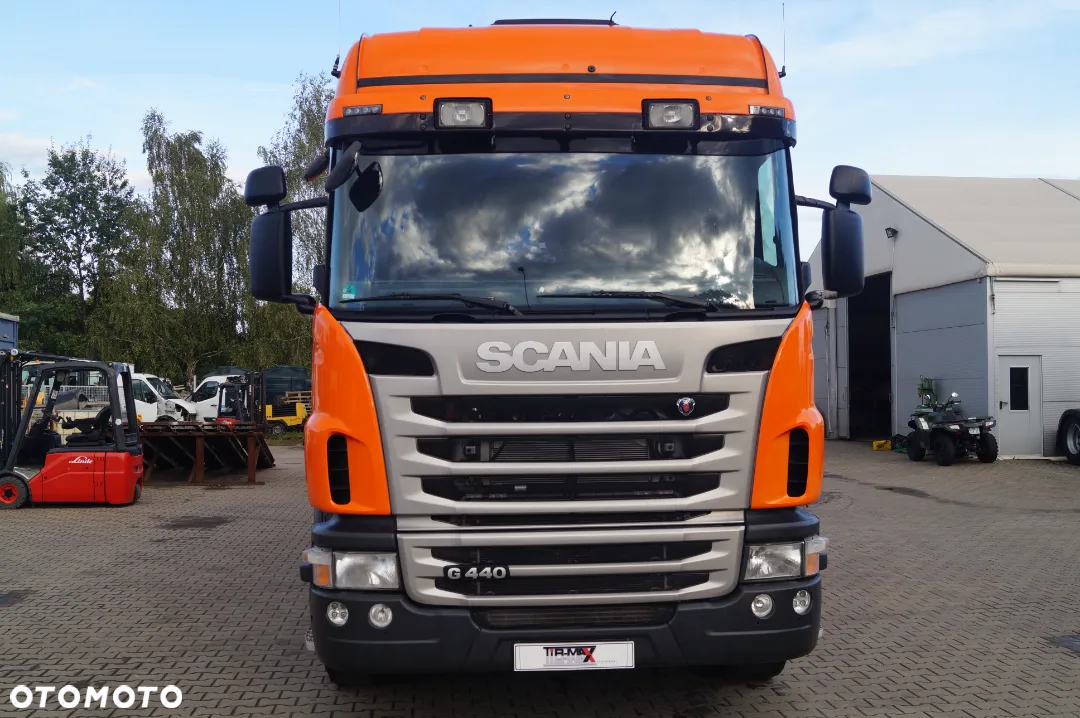 Scania G440 Euro 5 6x2 HDS Atlas 145.2 Przyczepa Schwarzmueller - 2