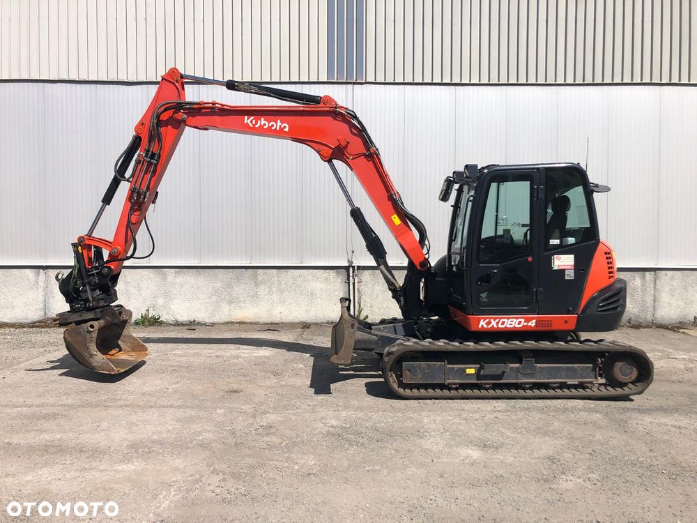 Kubota KX 080-4  Rototilt - 8