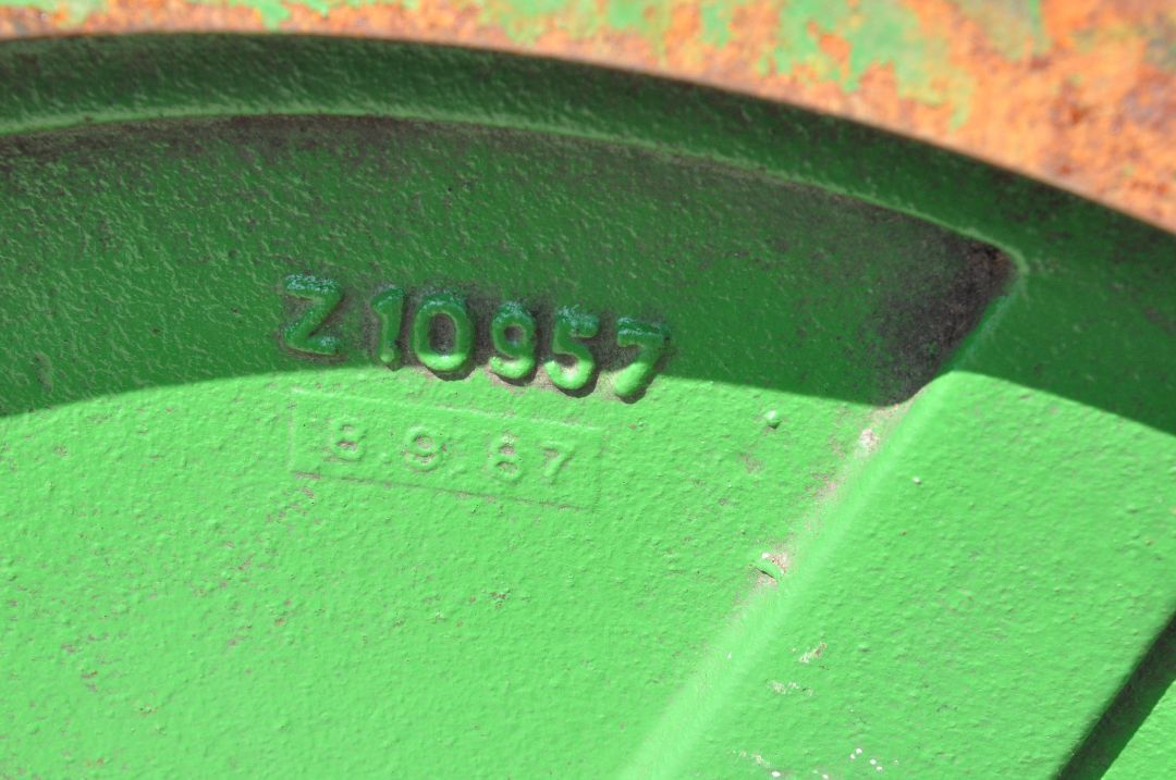 KOŁO PASOWE JOHN DEERE 1075 / 1177 / 1188 NR Z10957 - 4