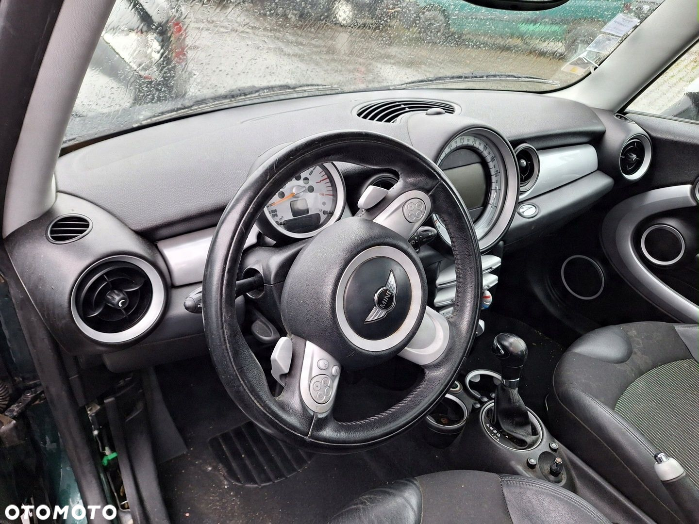 MINI ONE COOPER R56 2006-2013 SZYBA TYŁ KLAPA BAGAŻNIKA A67 ZIELONA A67/6 - 8
