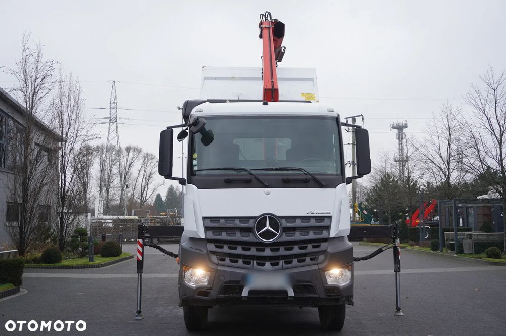 Mercedes-Benz Arocs 2636 6x4 / Wywrotka 2-stronna / HDS Fassi F135A.0.23 / Pilot / Rotator - 8
