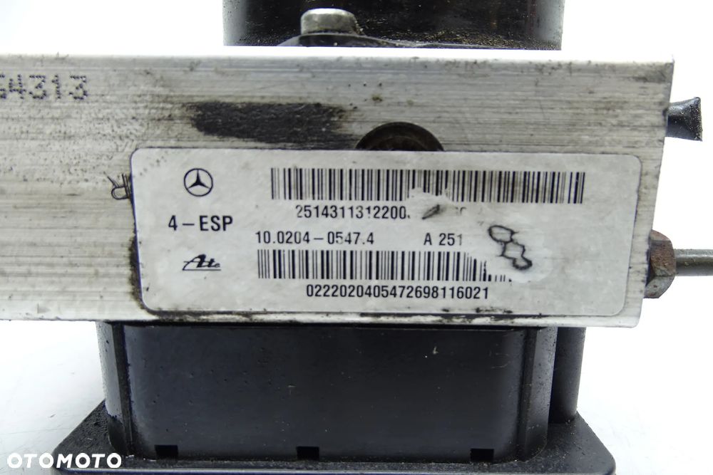 Mercedes ML W164 GL X164 R R251 Pompa hamulcowa ABS A2514311312 A2515453932 - 6