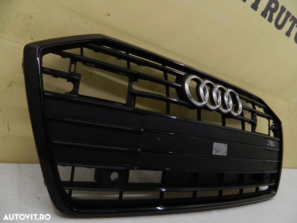 Grila radiator Audi A6 4K C8 NIGHT PACKET, 2018 2019, 2020, 2021, 2022, 2023, cod origine 3K0853651. - 4