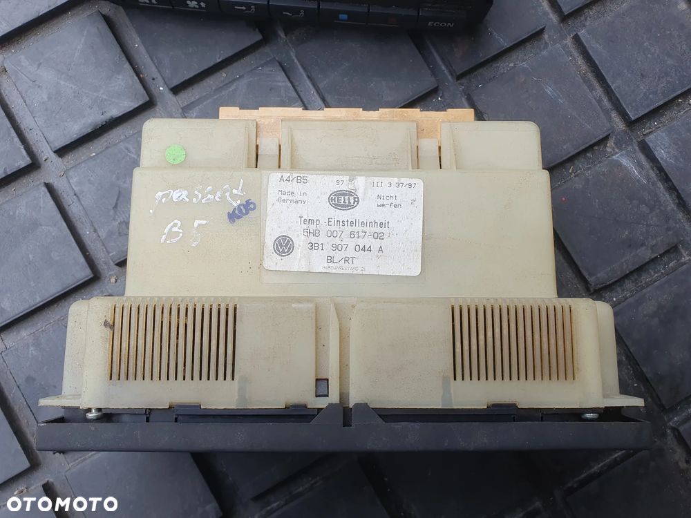 PANEL KLIMATYZACJI VW PASSAT B5 GOLF IV 3B1907044A POSIADAM 4 SZTUKI - 3