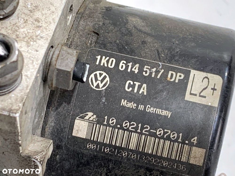 POMPA ABS  VW GOLF PLUS V (5M1, 521) 2004 - 2013 1.4 TSI 90 kW [122 KM] benzyna 2007 - 2013 - 5