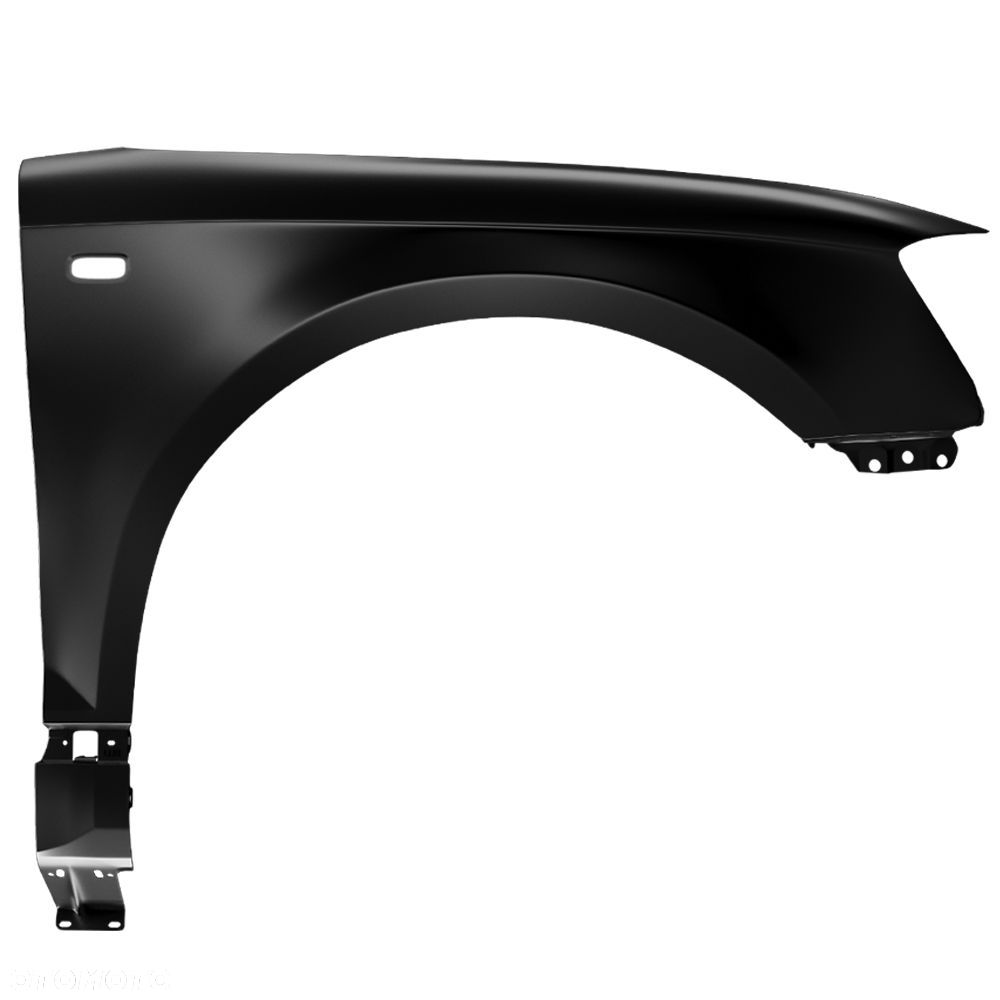 BLU Błotnik AUDI A3 8P prawy przód 2003-2008 ocynk surowy do lakierowania - 2