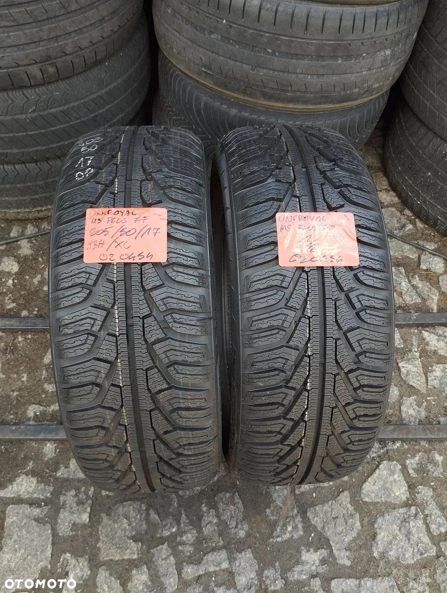205 50 17 Uniroyal Zimowe 2szt. MS Plus77 JAK NOWE - 1