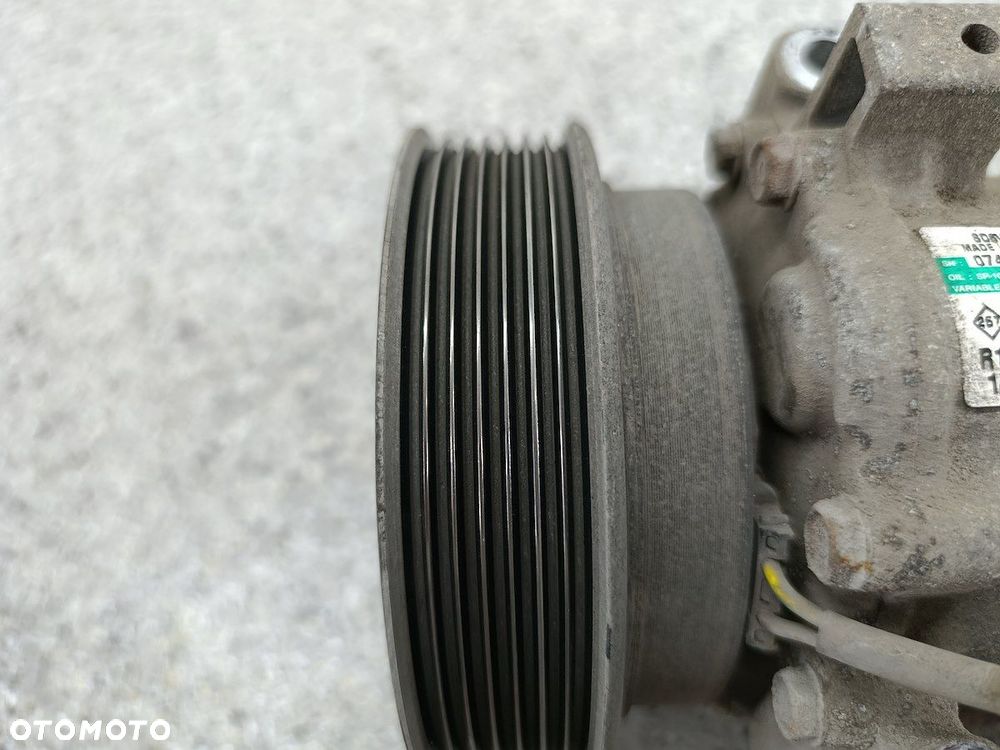 POMPA, SPRĘŻARKA KLIMATYZACJI RENAULT CLIO III 8200357173 SD6V12 1.2 16V - 3
