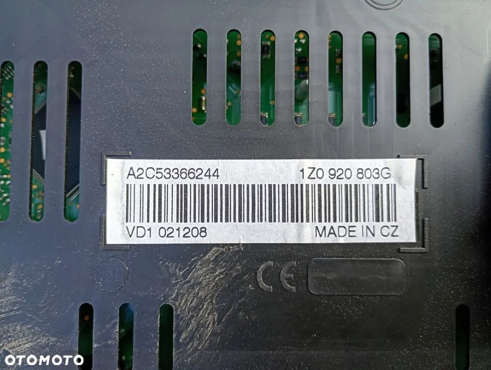 licznik zegary skoda octavia ii lift 1.6 tdi 2011r 1z0920803g - 6