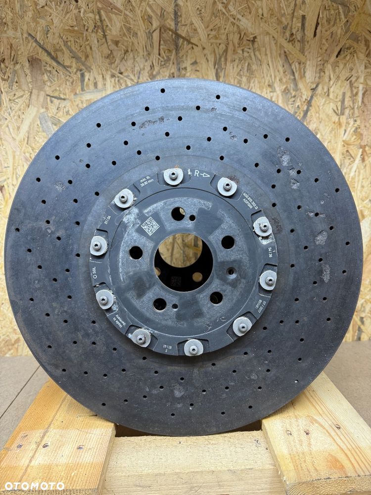 TARCZE HAMULCOWE CERAMICZNE PRZÓD AUDI A6 RS6 A7 RS7 C7 4G0 4G0615301AJ 4G0615302Q LEWA PRAWA - 15