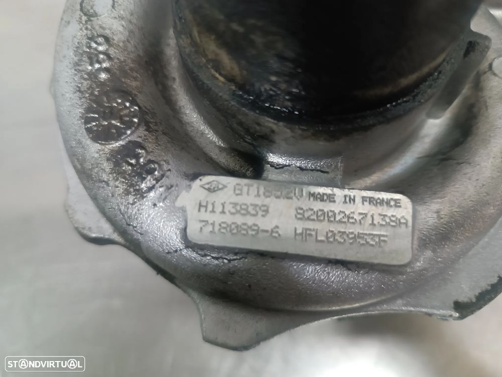 TURBO RENAULT LAGUNA II / ESPACE / VELSATIS 2.2DCI 8200267138A GT1852V - 2