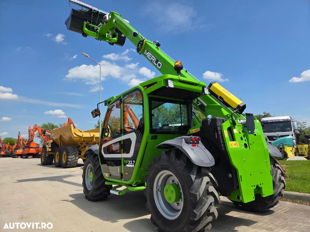 Merlo TELESCOPIC la 7m, TF33.7, 2026, NOU, Aer conditionat, cupa +furci, produs in Italia, posibilitate leasing 5 ani, garantie 1 AN, cupla rapida, transmisie 4x4x4 - 1