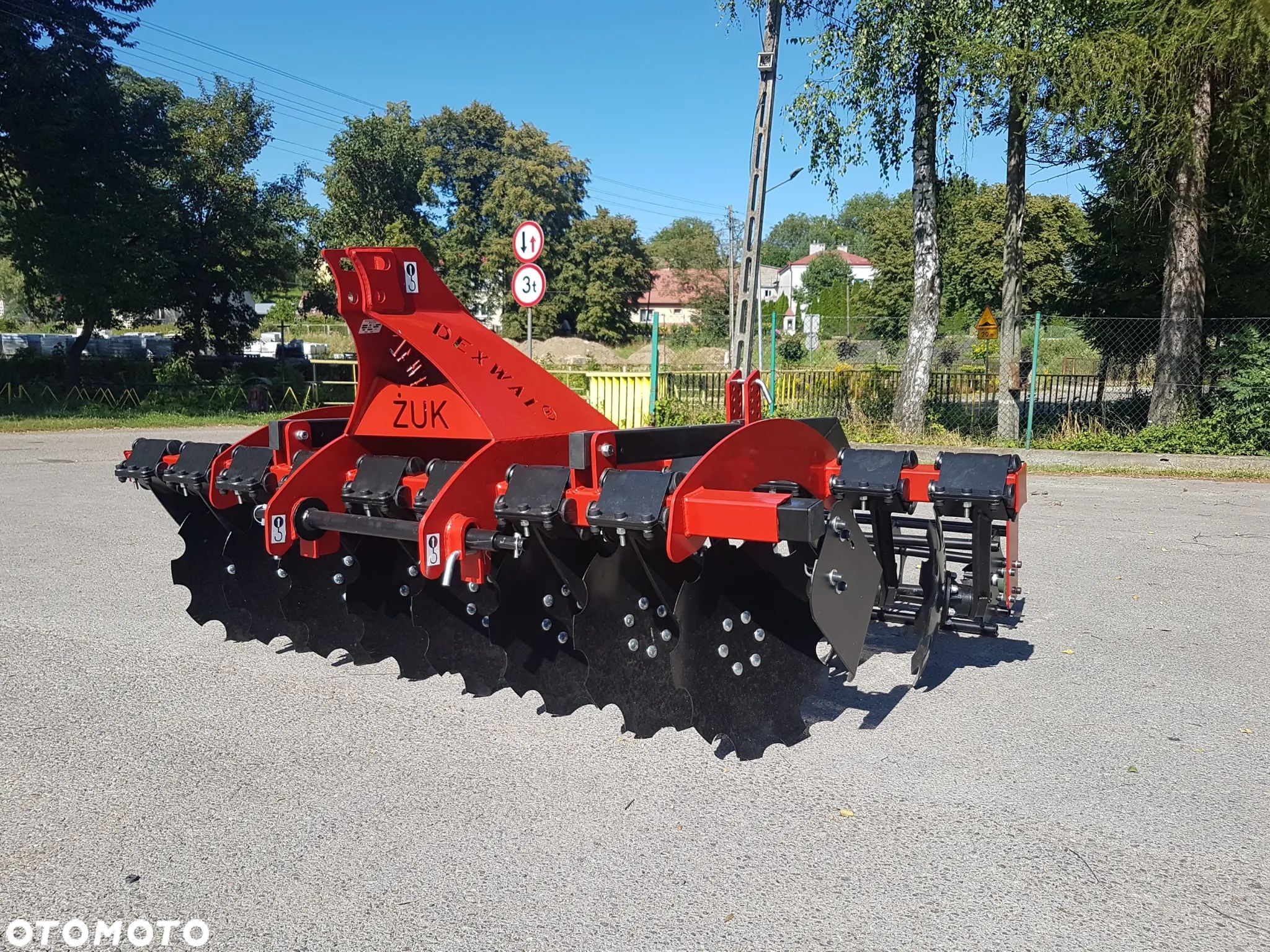 Brona talerzowa talerzówka 1,6 m Żuk Dexwal Raty Transport - 1