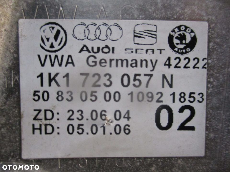 Pedał hamulca 1K1723057N VW Passat B6 automat - 3
