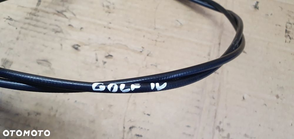 Linka otwierania maski cięgno VW Golf 4 IV 1J1823531B - 6