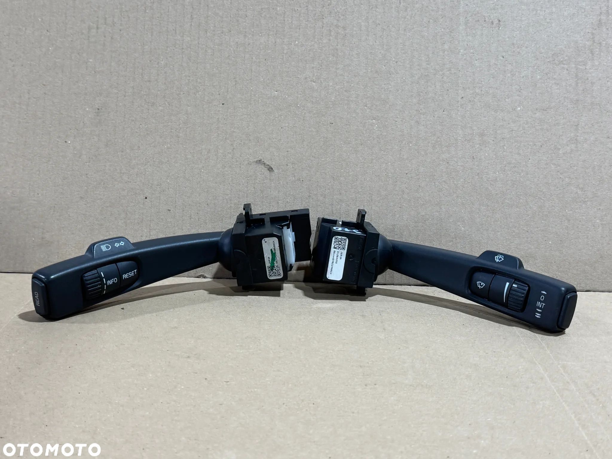 VOLVO S80 II V70 III 06-13 MANETKI PRZELĄCZNIKI SWIATEL KIERUNKOWSKAZOW 31264347 31264350 - 1