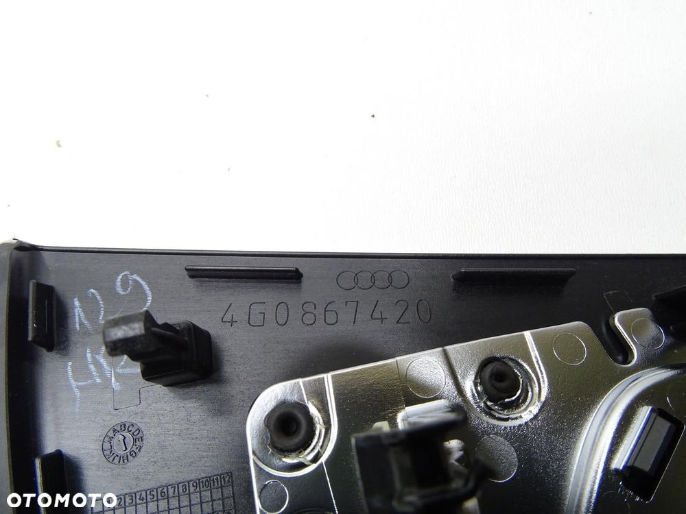 LISTWA DEKOR DRZWI POPIELNICZKA KOMPLET 4G0864261 AUDI A6 C7 4G - 11