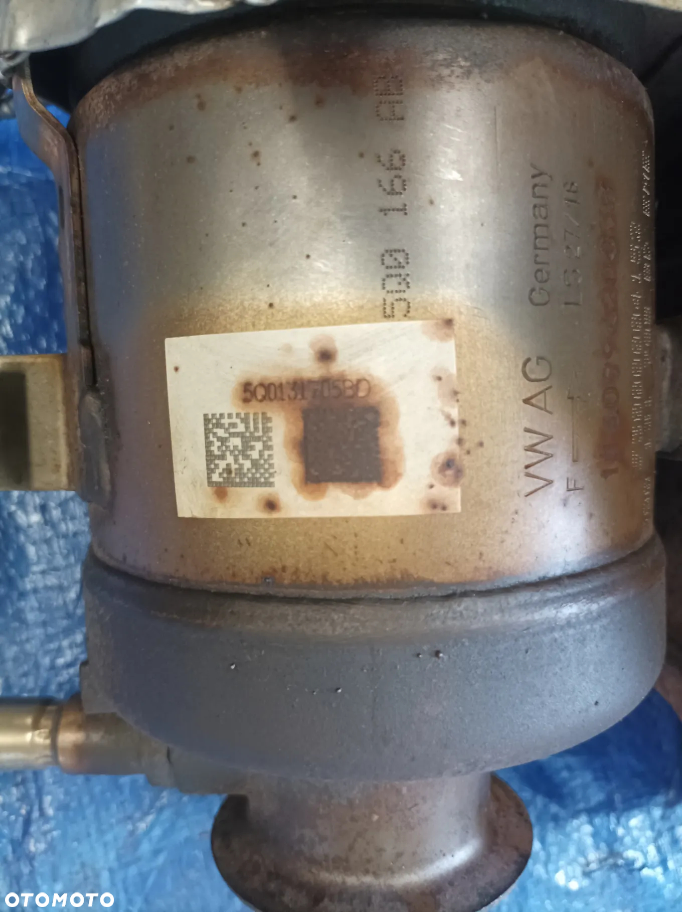 Skoda Octavia III katalizator DPF 1,6 TDI 04L131670B - 5