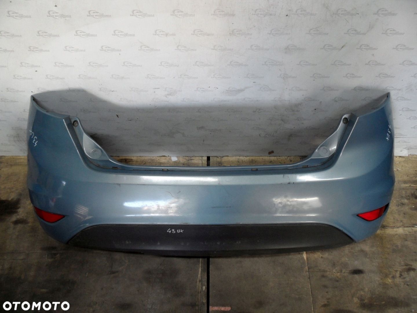 FORD FIESTA MK7 VII 09r zderzak tył - 1