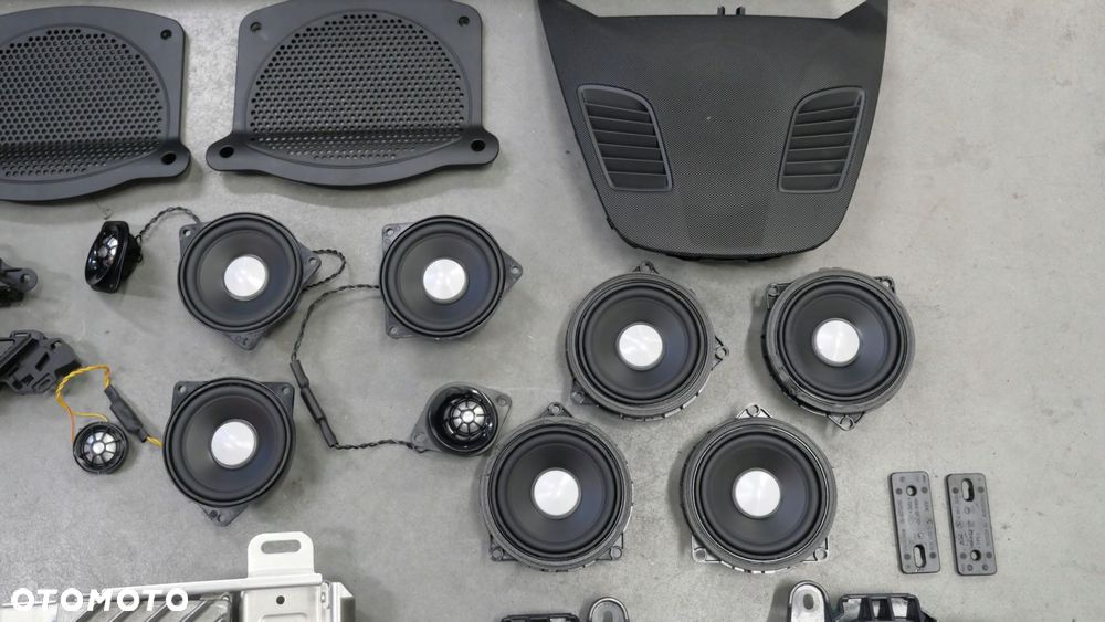 bmw g30 zestaw audio harman kardon – komplet głośników + wzmacniacz oe - 6