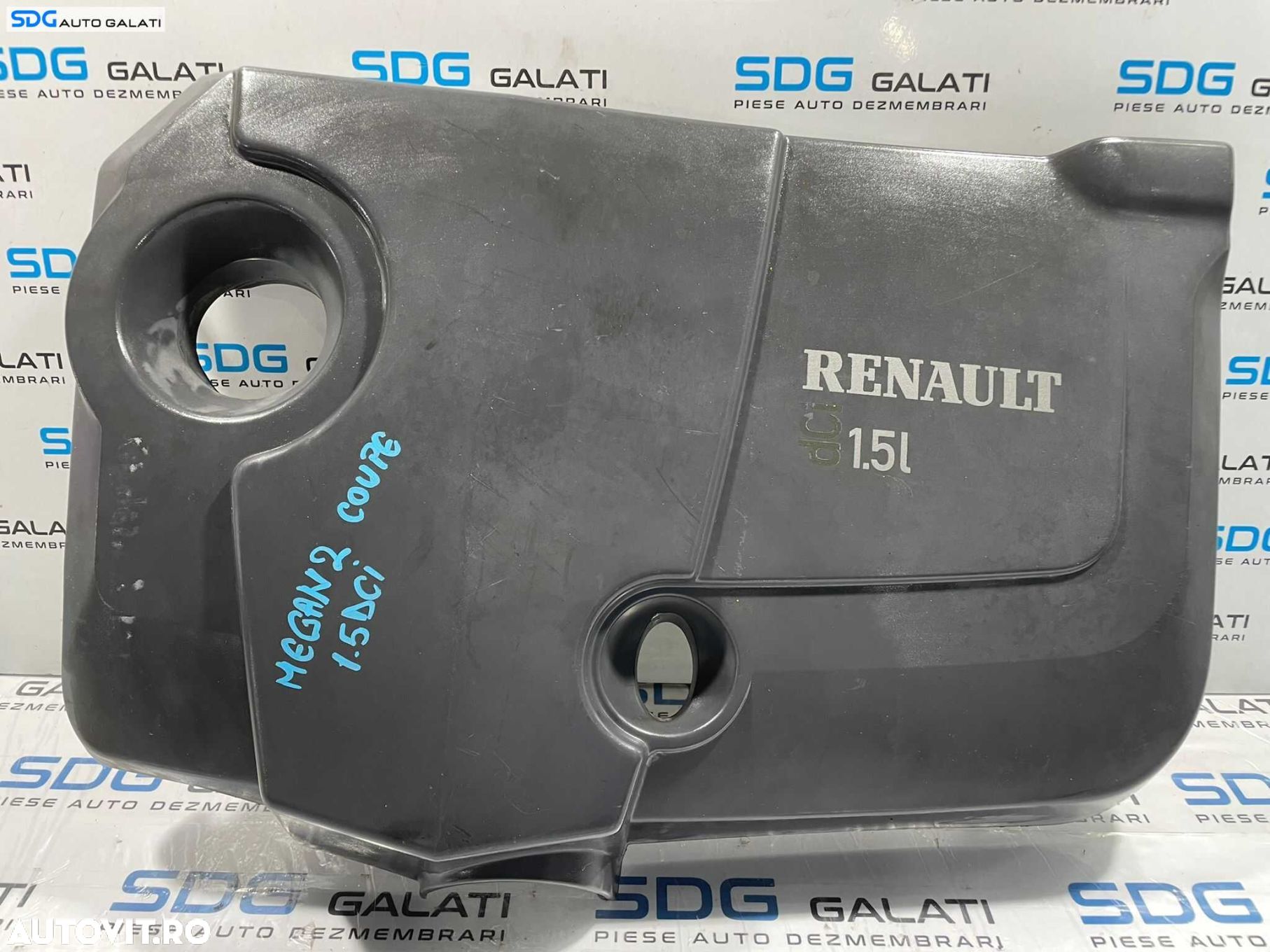 Capac Plastic Protectie Motor Renault Megane 2 1.5 dCi 2002 - 2008 Cod 8200404674 8200365952 [L4628] - 1