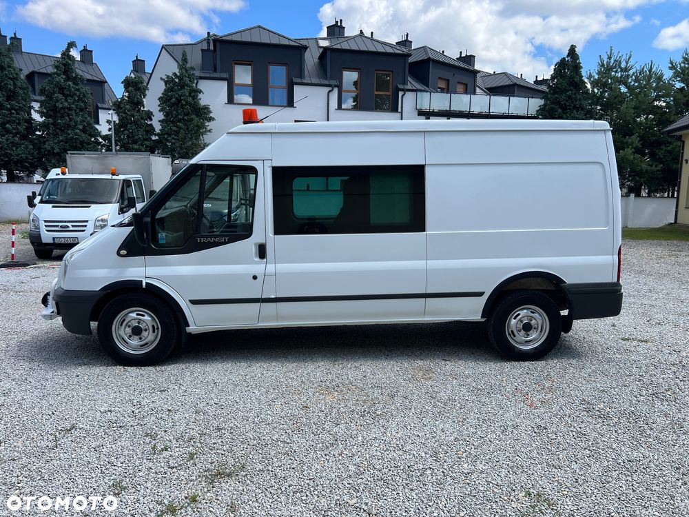 Ford Transit Furgon Brygadowy Załogowy Doka 6 os. L3H2 2.4 TDCI 140KM HAK Wyciągarka - 5