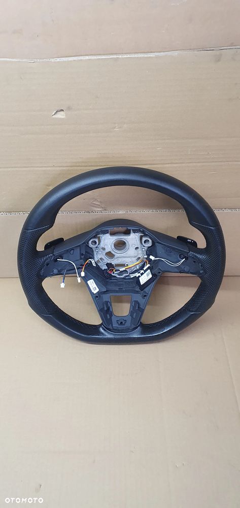 Kierownica skórzana łopatki VW Golf VIII GTI GTD 5H0959542N - 2