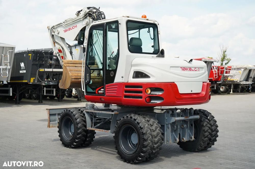 Takeuchi TB 295 W / EXCAVATOR PE ROȚI / 2016 / CONTRACT DE SERVICE POST-SERVICE - 8