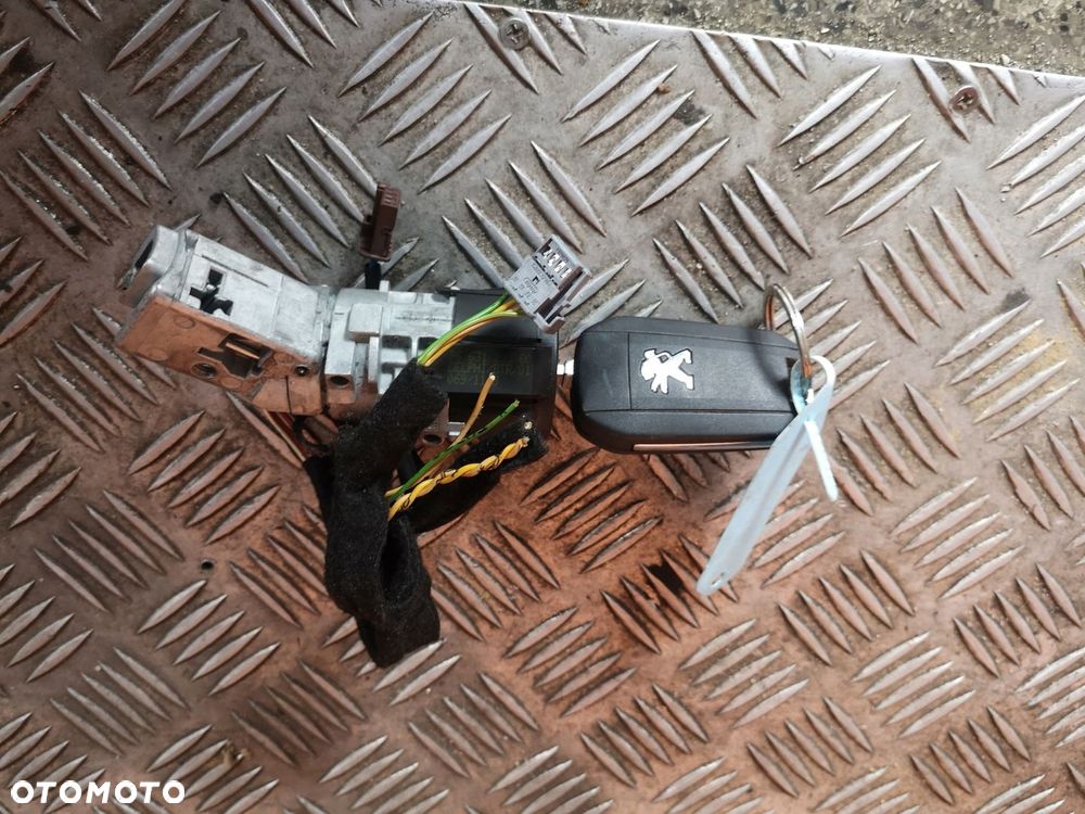 Peugeot OE 9663123380 STACYJKA KLUCZYK - 1