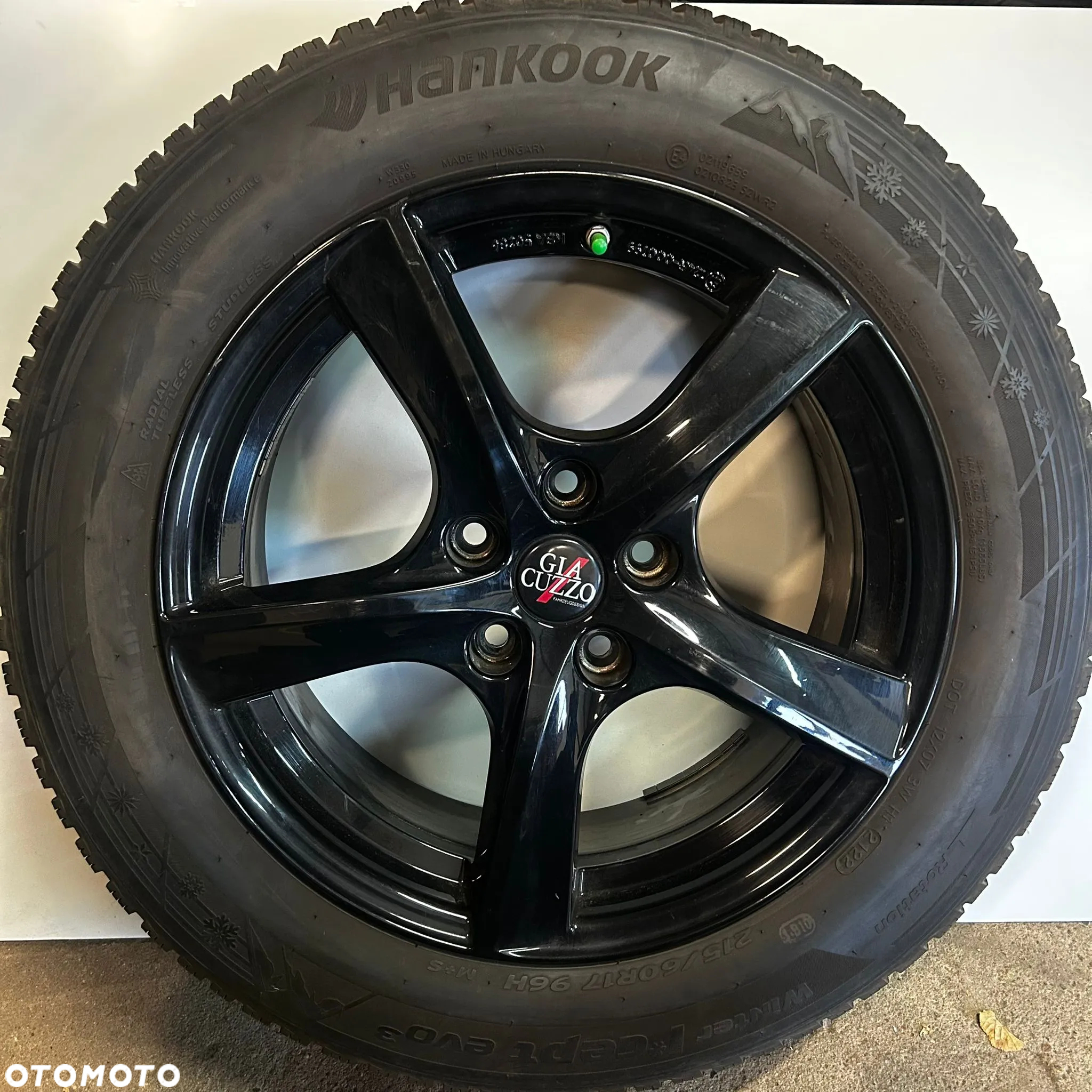 Felga aluminiowa GIACUZZO 7Jx17 5x114,3 ET50 KBA 50286 + OPONA ZIMOWA 215/60R17 - 4