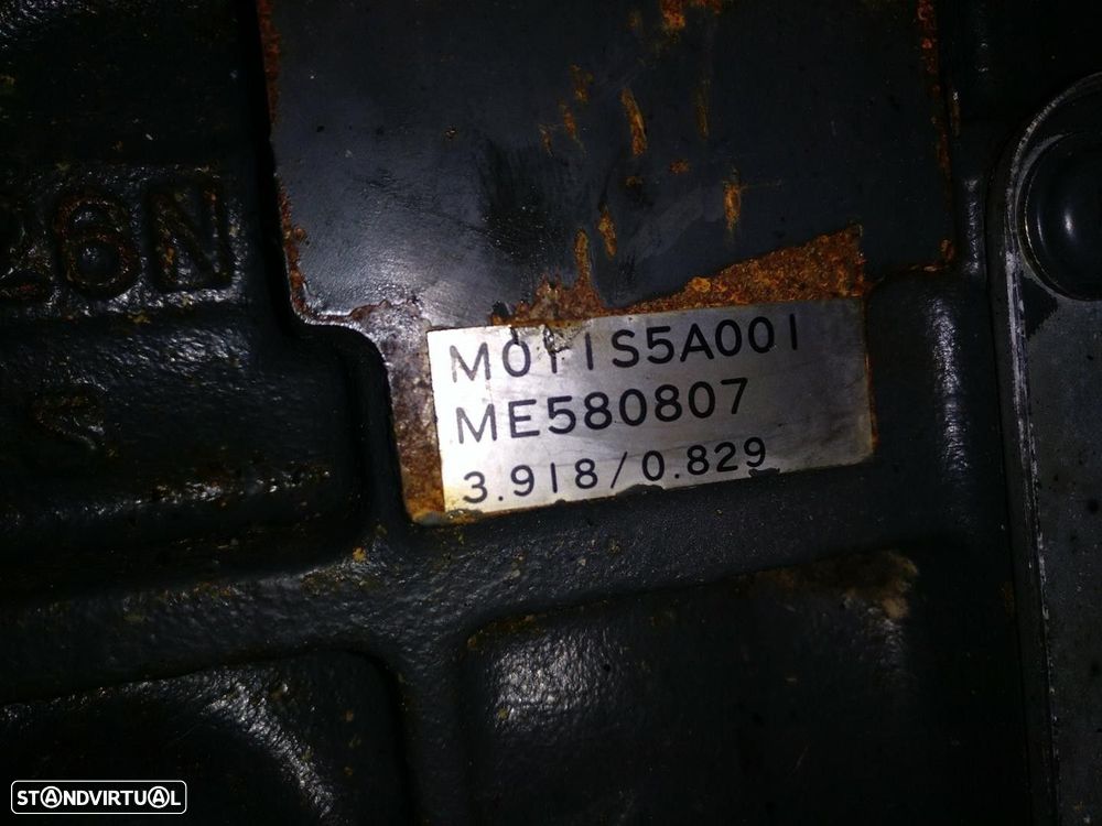 CAIXA VELOCIDADES MITSUBISHI PAJERO SPORT I 1999 - 5