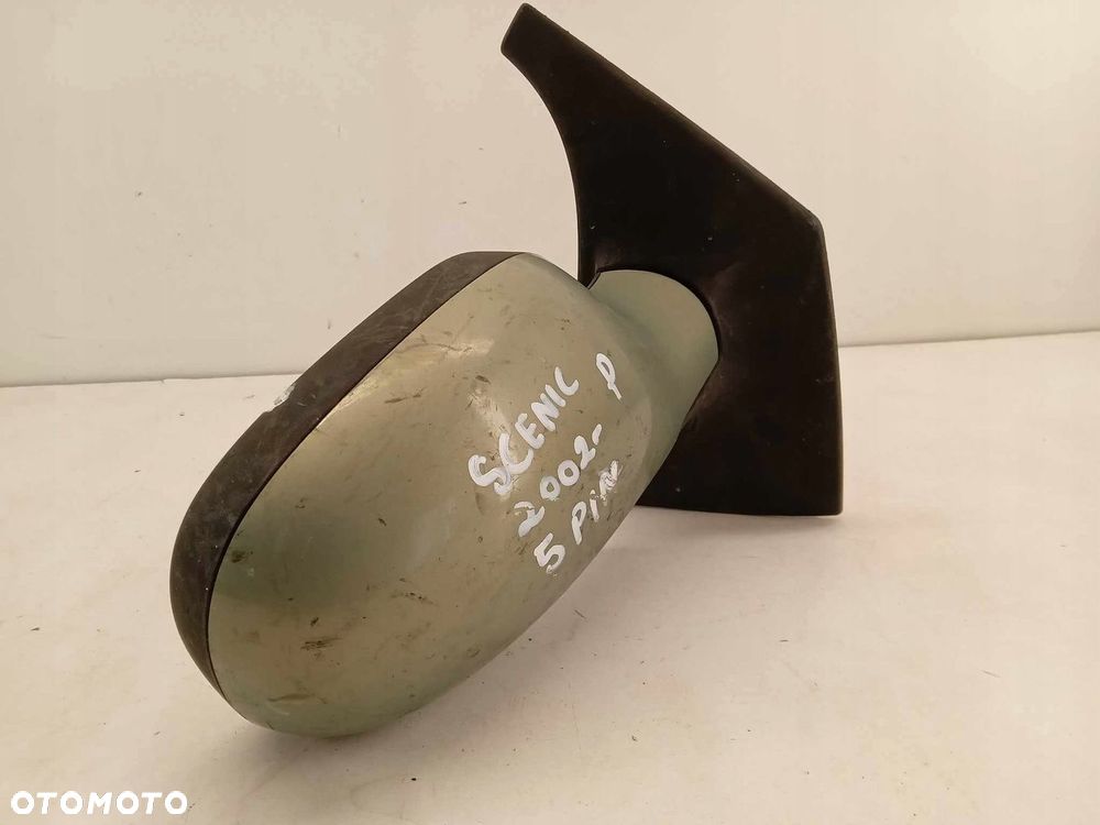 LUSTERKO PRAWE ZEWNĘTRZNE RENAULT SCENIC 5 PIN - 3