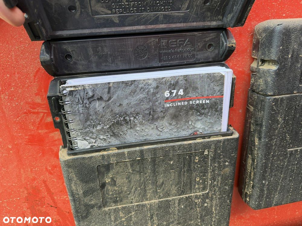 Inny Terex finlay 674 - 40