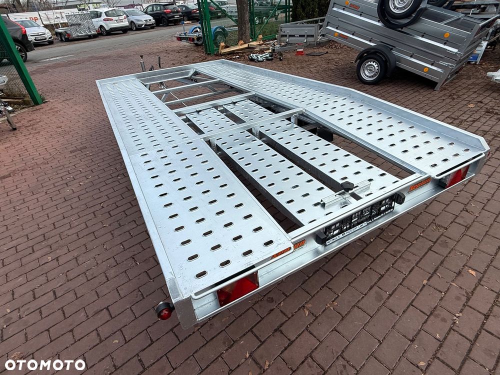 Neptun Laweta Neptun  4,2x2,1m DMC 2700 kg raz łamana mocna spawana DOSTAWA MOTOMUS - 4