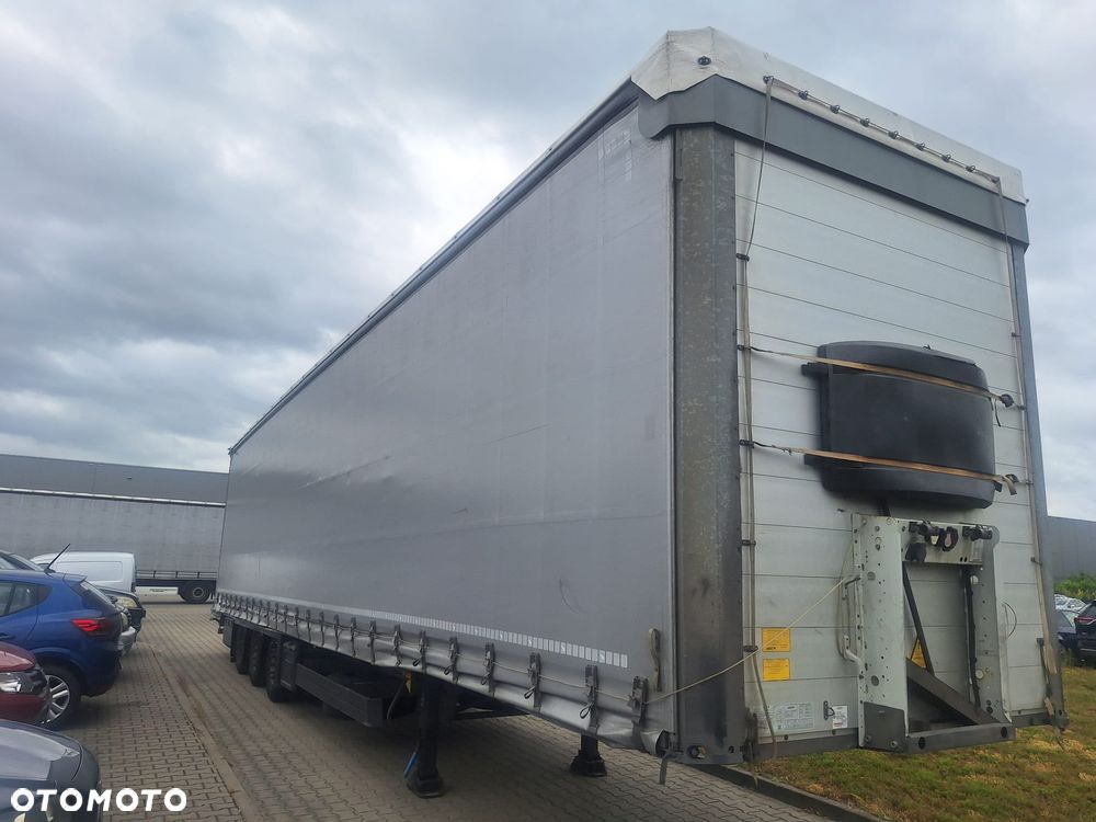 Schmitz Cargobull SCB MEGA // OŚ PODNOSZONA //  DACH PODNOSZONY // LED // SALON POLSKA // MAŁY PRZEBIEG // - 4