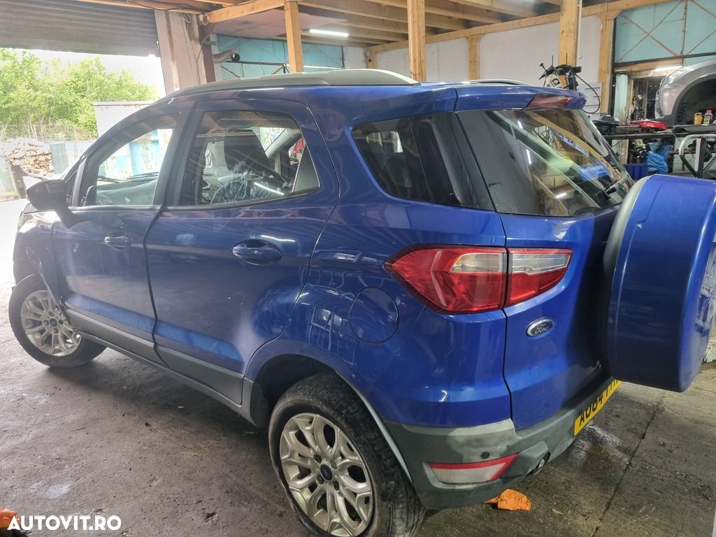 Bara fata Ford Ecosport 2013 - 2017 Albastru (1258) model fara spalatoare far - 5