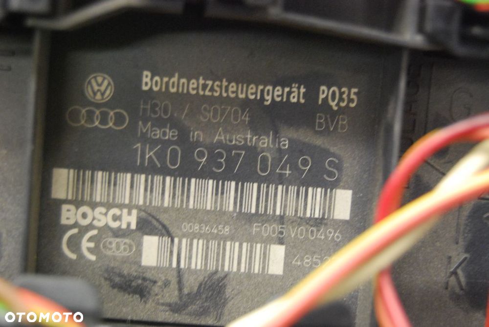 MODUŁ STEROWNIK BORDNETZ 1K0937049S SEAT LEON II VW SKODA AUDI - 3