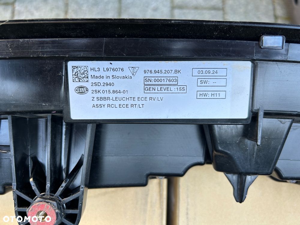 Komplet Lamp tył blenda prawa lewa Porsche Panamera 976 2024- - 6