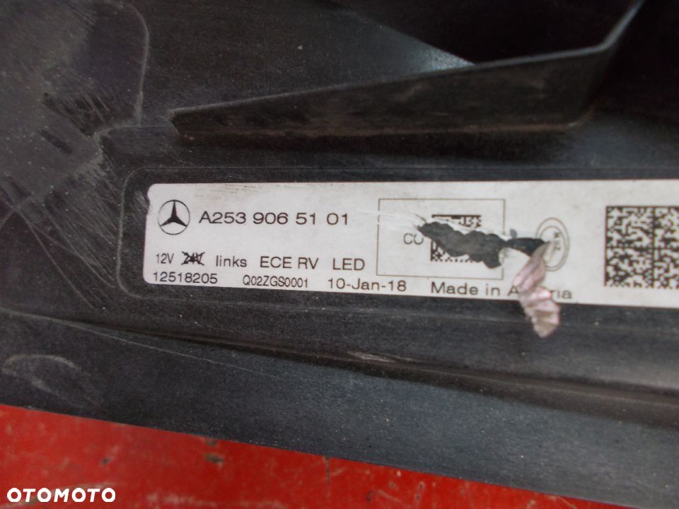 MERCEDES GLC A253 W253 LAMPA LEWA FULL LED A2539065101 - 5