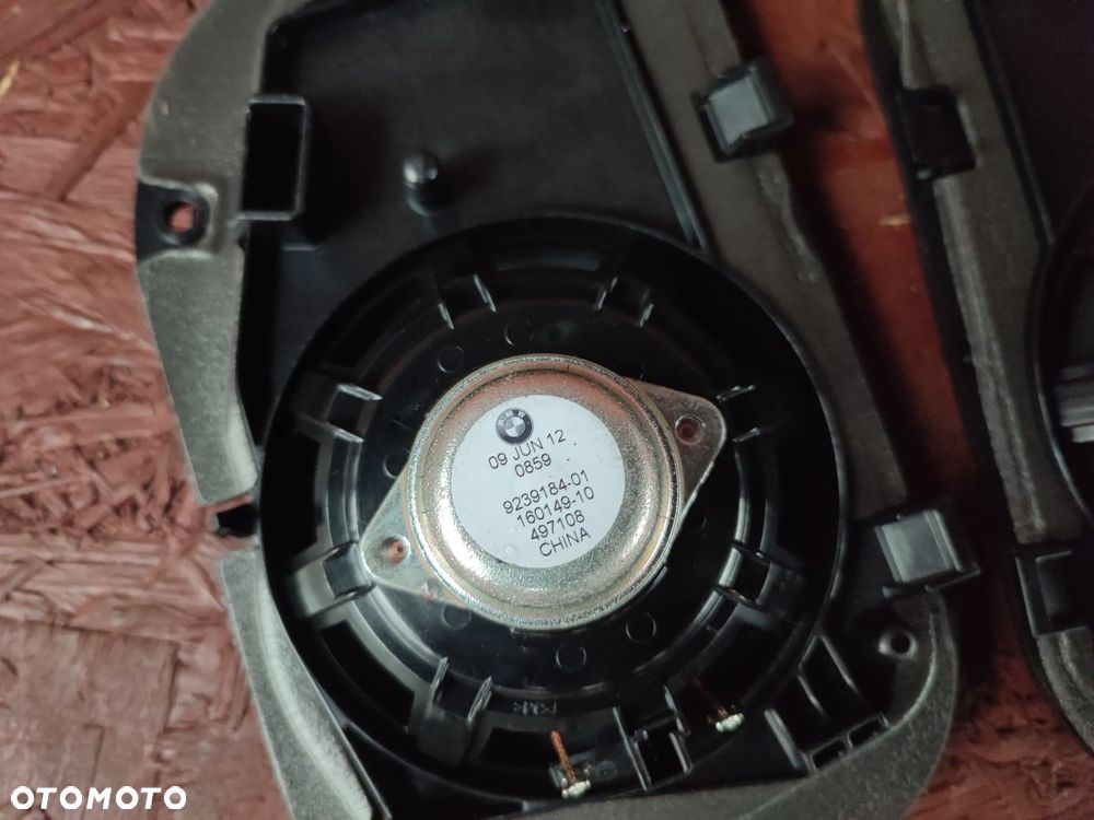 BMW F10 / F10N / F11 / F11N / F39 / F45 / F46 / F48 ORYGINALNE GŁOŚNIKI ŚREDNIOTONOWE STEREO LEWY / PRAWY O NR. 9 169 691 / 8 715 683 OEM W BDB STANIE - 8