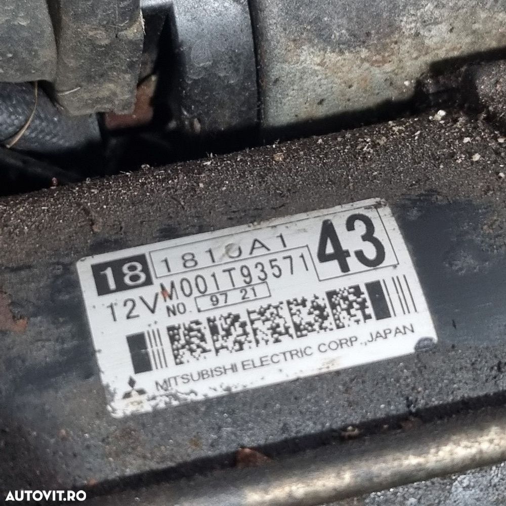 Electromotor Mitsubishi Outlander 2.0 D 2009 - 2012 103kW 140CP 1968CC Manuala BSY ... - 4
